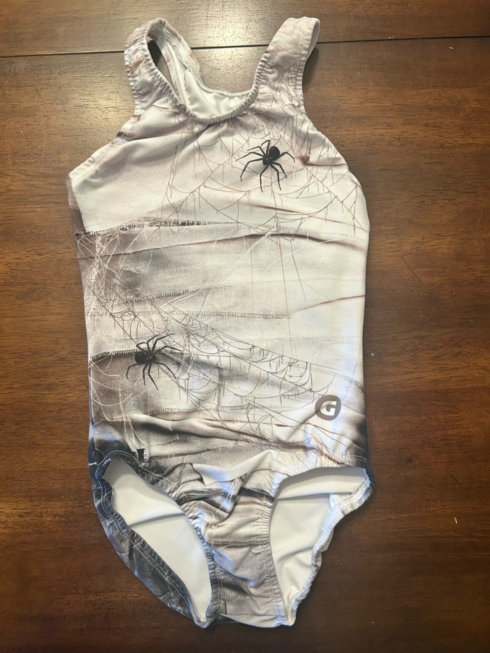 Gymgear Halloween Mummy Gymnastics Leotard
